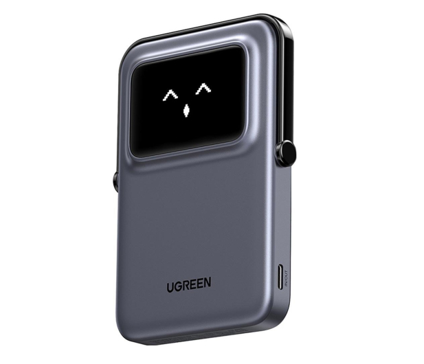 UGREEN Powerbank magnetyczny 5000mAh Uno PB571 USB-C szary - 1294884 - zdjęcie